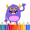 Monster Colouring Pages for kids