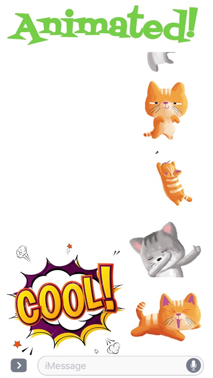 Cute Baby Cat Animated