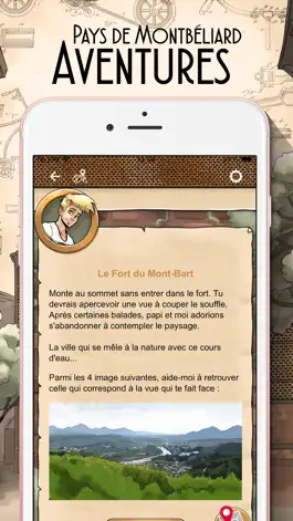 Game screenshot Pays de Montbéliard Aventures apk