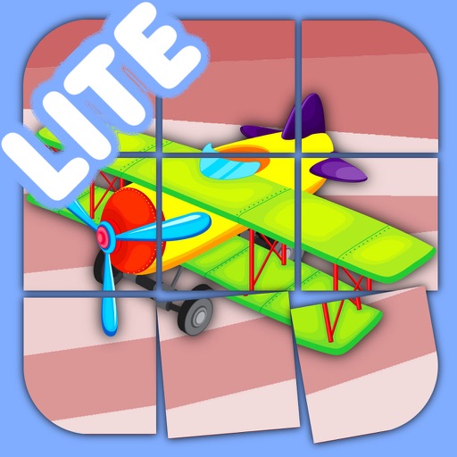 Educational puzzles for kids toy vehicles Lite iOS App