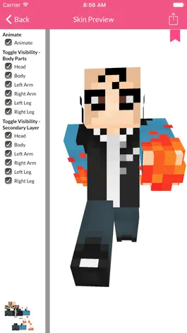 Game screenshot SS Skin For Minecraft Edition hack