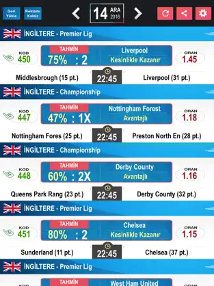 Screenshot 4 Banko İddaa Tahmin Maç Sonuçları - Futbol LITE iphone