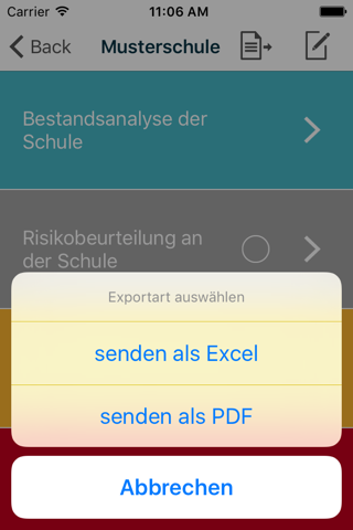 Schulcheck screenshot 4