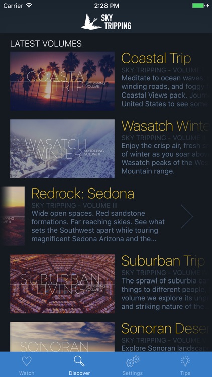 Sky Tripping: Relax to Stunning Aerial Films