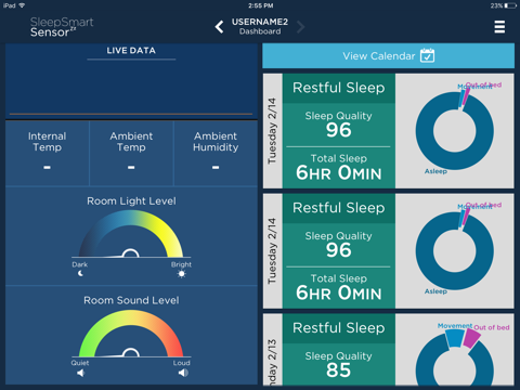 Sleep Smart Sensor screenshot 2