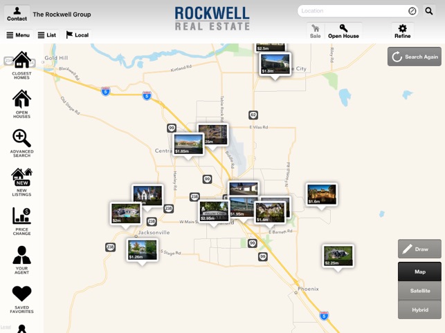 Rockwell Real Estate App for iPad