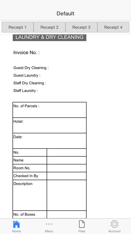 Laundry Receipt screenshot-4