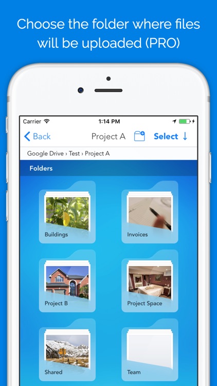 UploadCam - Camera app for cloud services
