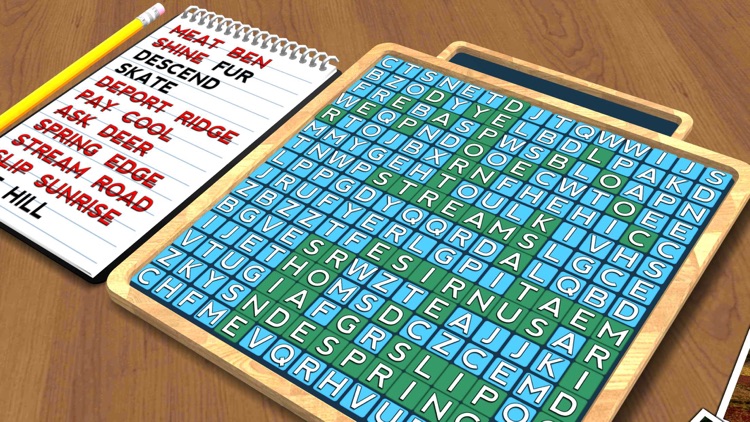 Wordsearch Revealer Mountains screenshot-4