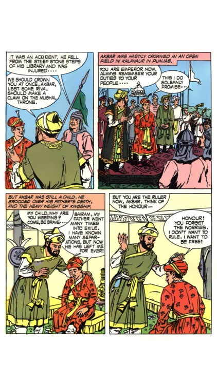 Akbar -  Amar Chitra Katha Comics