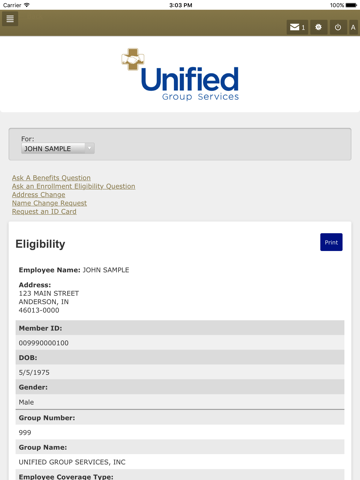 UnifiedGrp Mobile screenshot 4