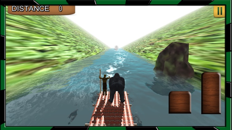 Jungle Animal Transporter on Raft Simulation game screenshot-4