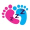 This app will you as a parent use the Cry it Out method to train your child to fall asleep on their own