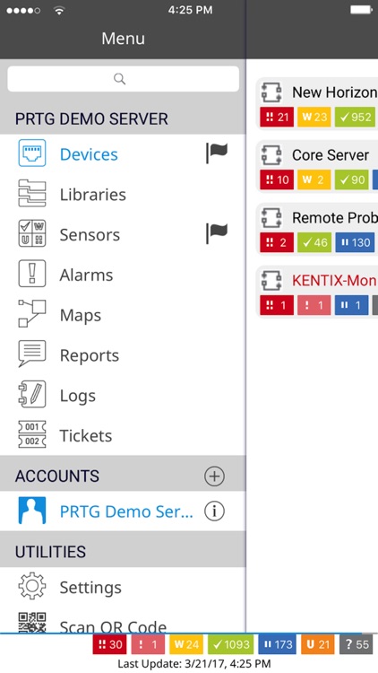 PRTG - The App for PRTG Network Monitor screenshot-0