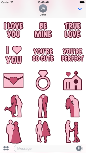 Love and Hearts Stickers(圖2)-速報App