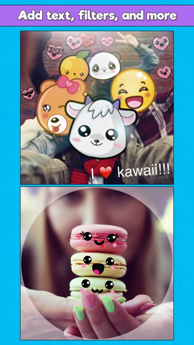 How to cancel & delete Kawaii Photo Booth - Cute Sticker & Picture Editor from iphone & ipad 2