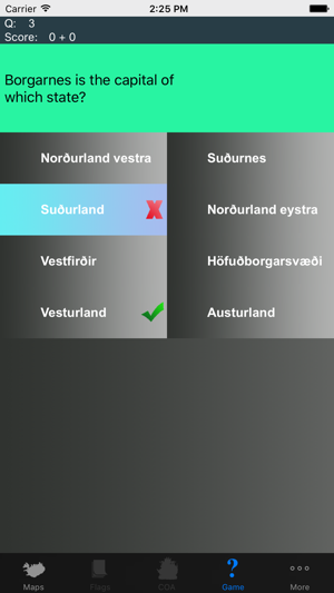 Iceland Region Maps and Capitals(圖5)-速報App