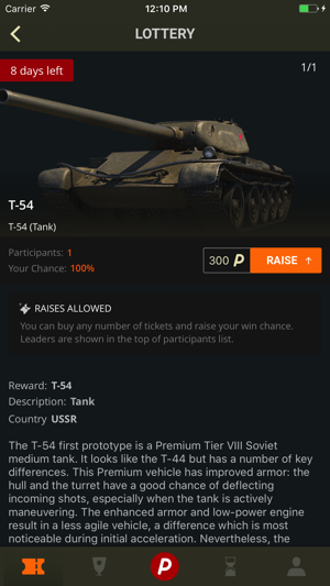 Wottery - Win Gold for World of Tanks(圖4)-速報App