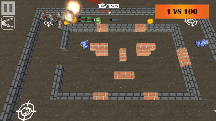 Crazzy Tank Battles - 3D Tank screenshot-4