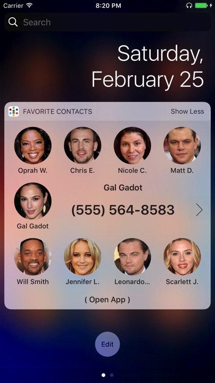Favorite Contacts - Family & Friends At Hand