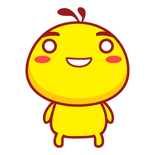 Happy Chicken Animated Stickers