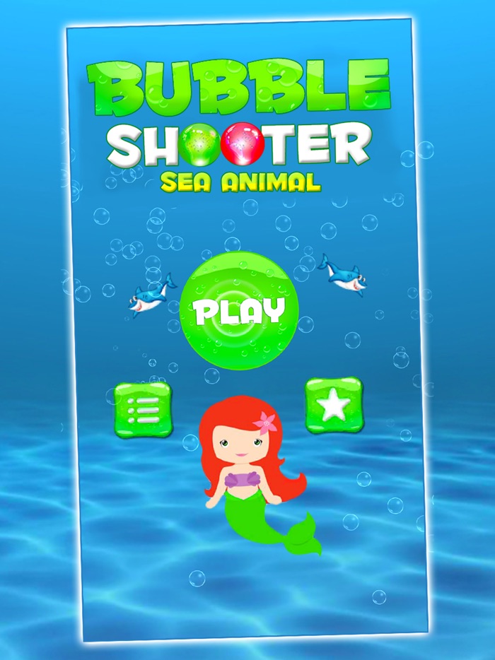 Bubble shooter Sea Animals