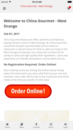 China Gourmet - West Orange(圖1)-速報App