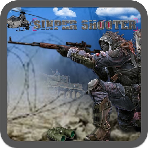 Us Assassin Shot Sniper 3d Icon