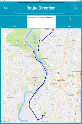 Philadelphia PA USA Offline City Maps Navigation screenshot 4