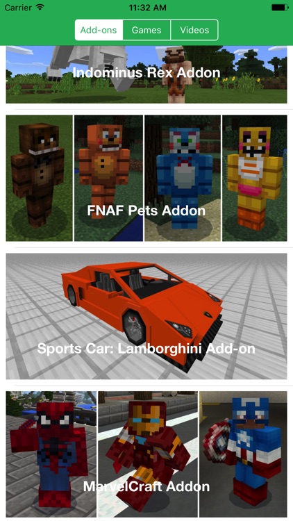 Add Ons Games for Minecraft PE GAME - MCPE ADDONS