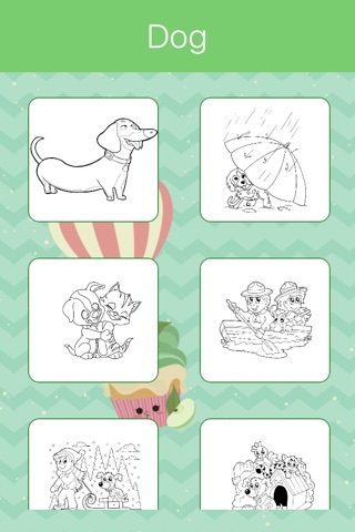 Dog Coloring Book for Kids: Learn to color & draw. screenshot 3