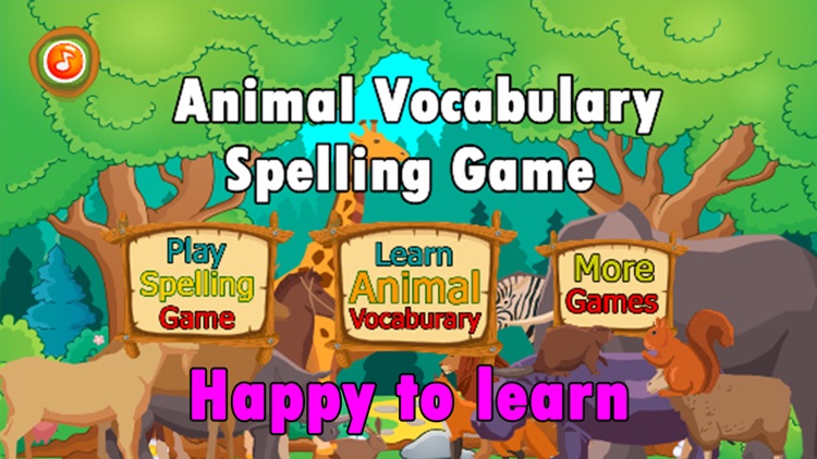 Animal kid: easy vocabulary spelling learning game by nitikorn ...