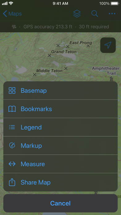 ArcGIS Field Maps iphone images
