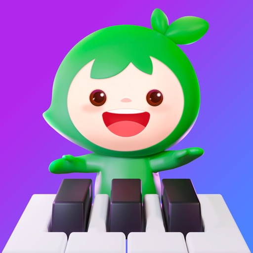 小叶子学钢琴logo
