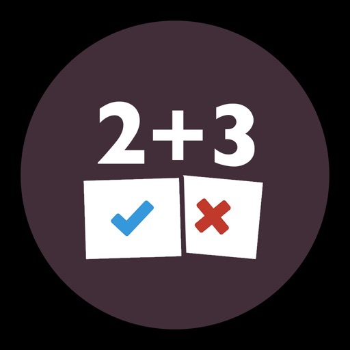 Two Second Math Quiz iOS App