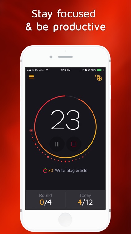Focus Watch: Focus Timer & Task Manager