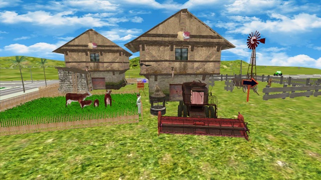 Real Farm Harvesting Simulator: Tractor Driver Sim(圖4)-速報App