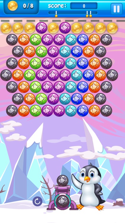 Penguins Funny - Bubble Shooter