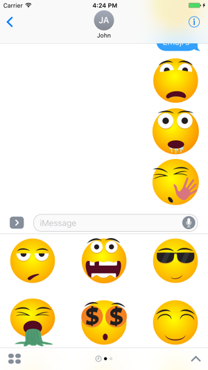 Emoji & Emoticons Stickers For iMessage(圖3)-速報App