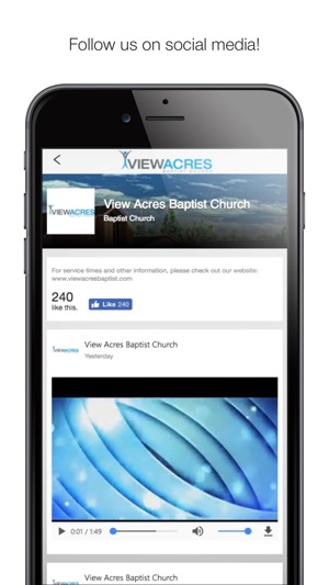 View Acres Baptist Church(圖3)-速報App