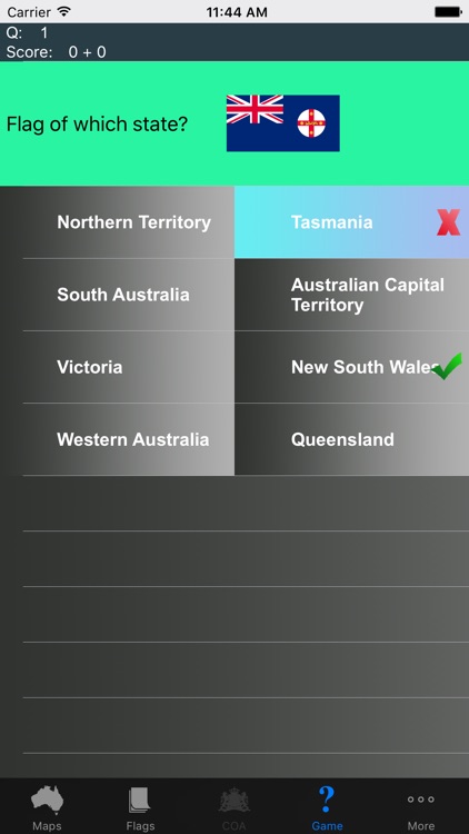 Australia State Flags, Maps, Info