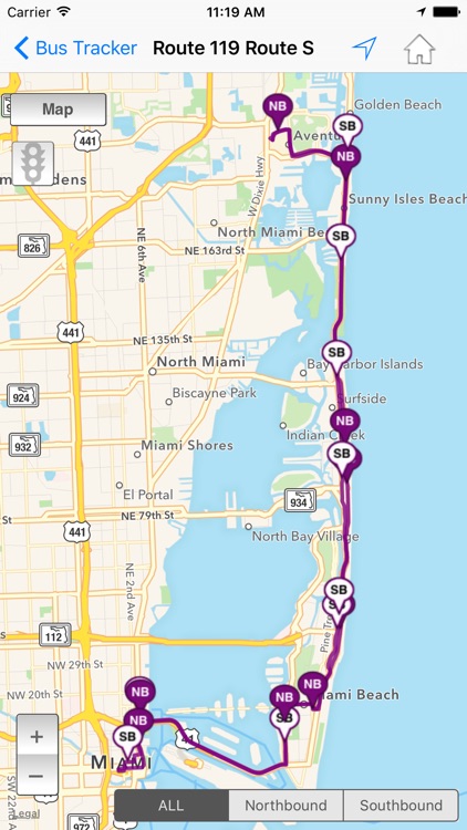 Miami-Dade Transit Tracker screenshot-3