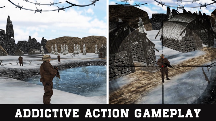 Secret agent Sniper Winter  War 3d