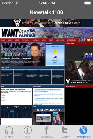 Newstalk 1180 screenshot 3