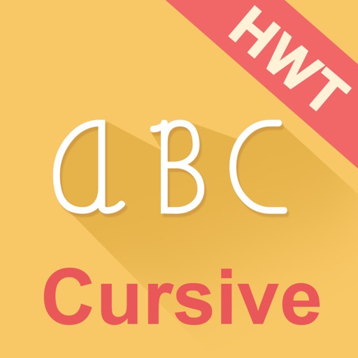 Cursive Writing HWT Style iOS App