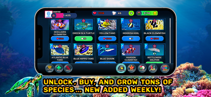 Tap Oceans Reef Life 3D 2022