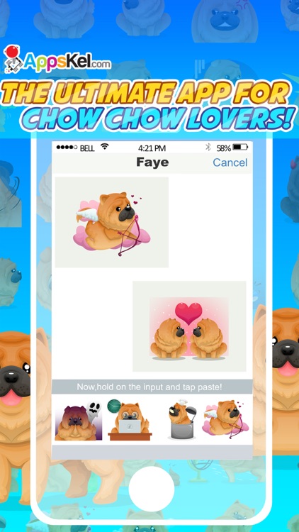 Chowmoji: Chow-Chow Dog Emoji & Stickers App