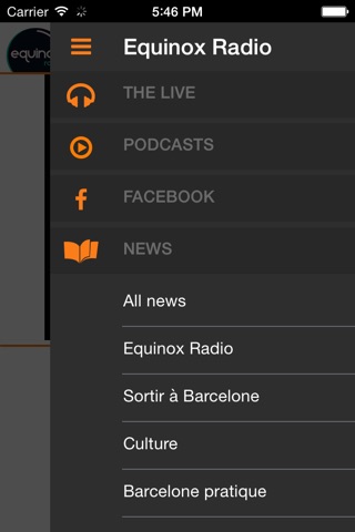 Equinox Radio Barcelone screenshot 2