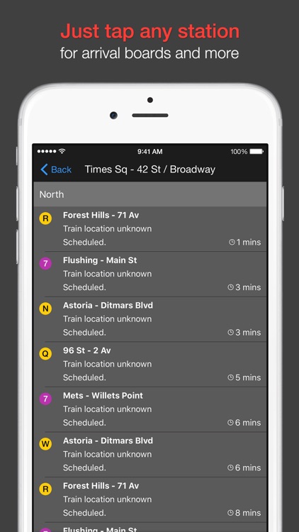 New York Subway - MTA map and route planner screenshot-4
