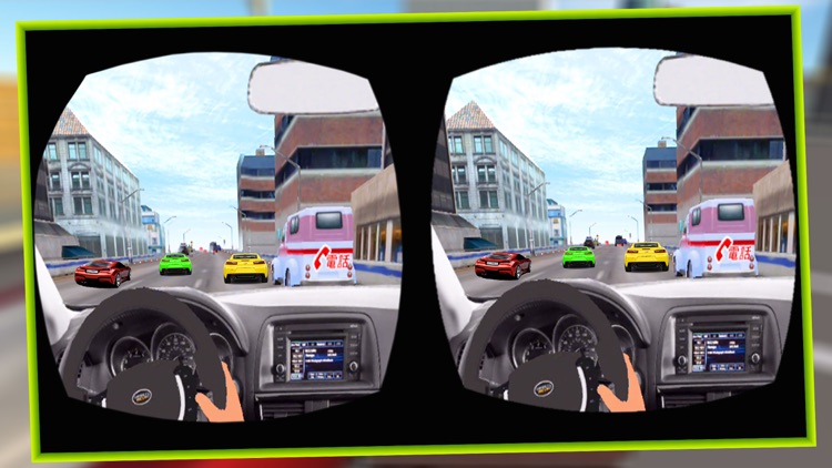 VR Highway Car Racing 3D Game - Pro